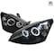 Spec-D Tuning 00-04 Ford Focus Halo LED Projector Black 2LHP-FOC00JM-TM - alternate 1
